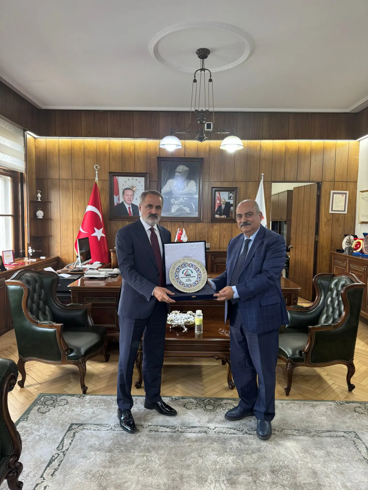 TCDD GENEL MÜDÜRÜ VEYSİ KURT'U ZİYARET ETTİK