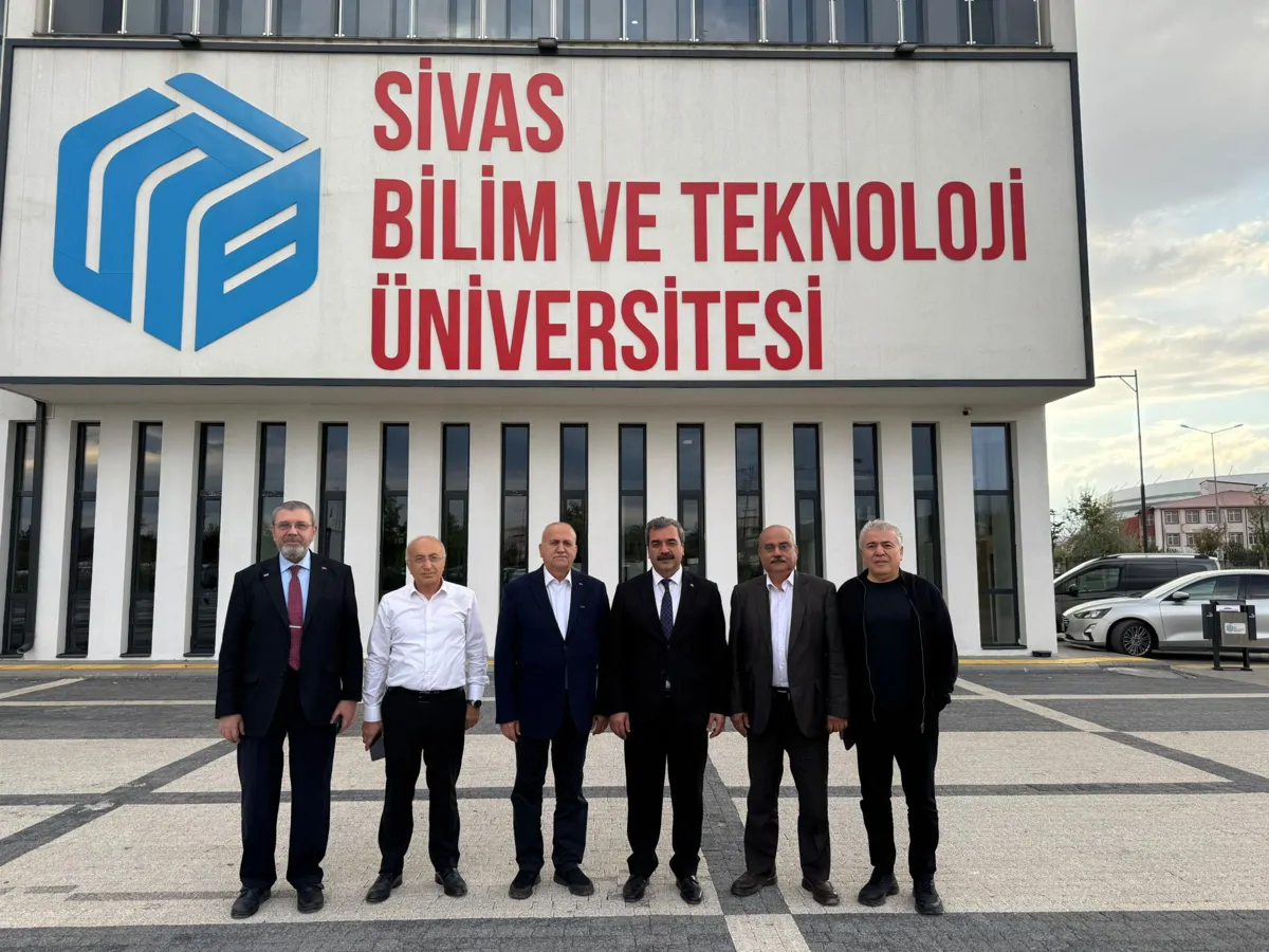 ARUS HEYETİ SİVAS BİLİM VE TEKNOLOJİ ÜNİVERSİTESİNİ ZİYARET ETTİ