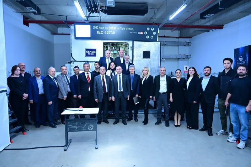 ÜNİVERSİTE - SANAYİ İŞ BİRLİĞİNDE ÇOKLU GERİLME TEST LABORATUVARI AÇILDI