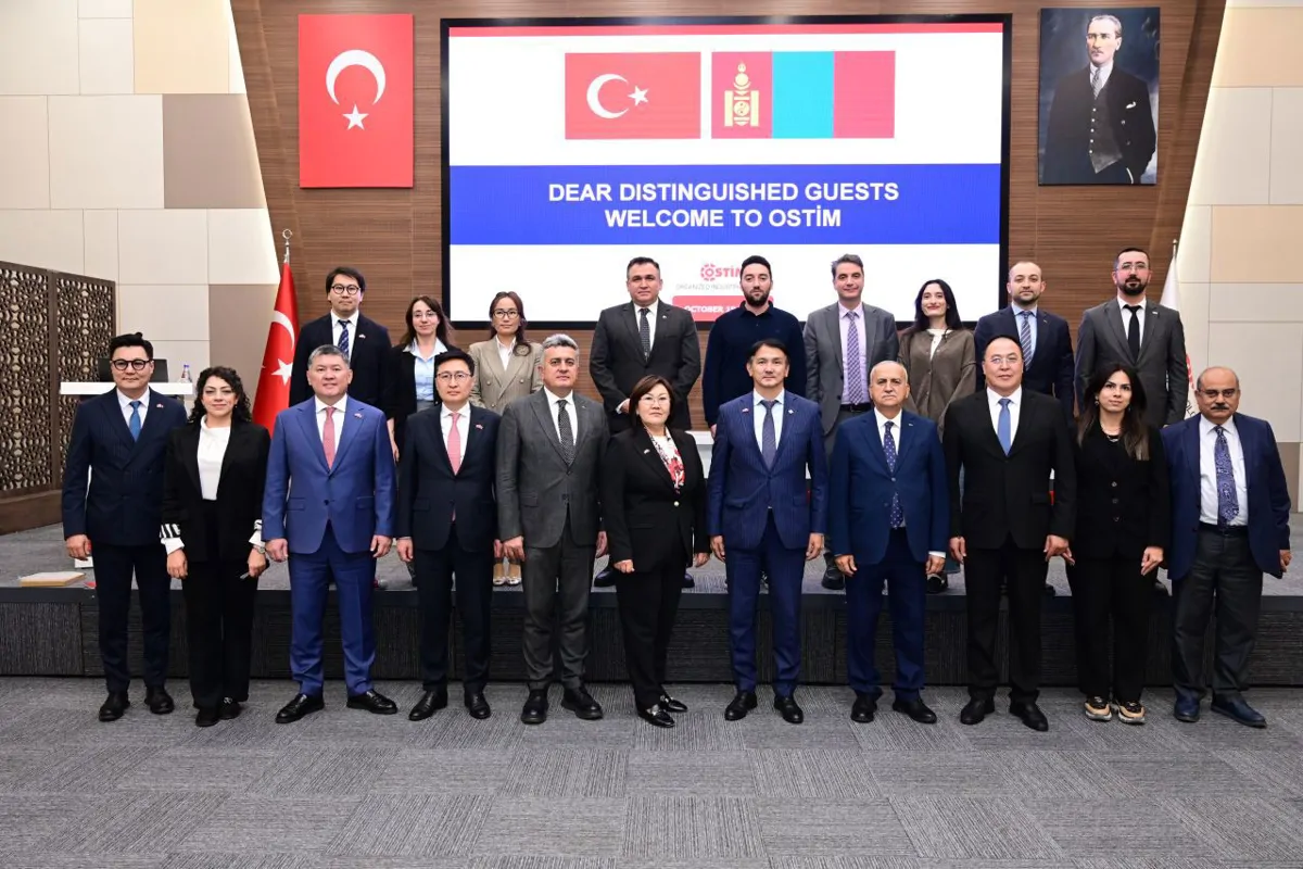 ARUS MOĞOLİSTAN HEYETİ İLE GÖRÜŞTÜ