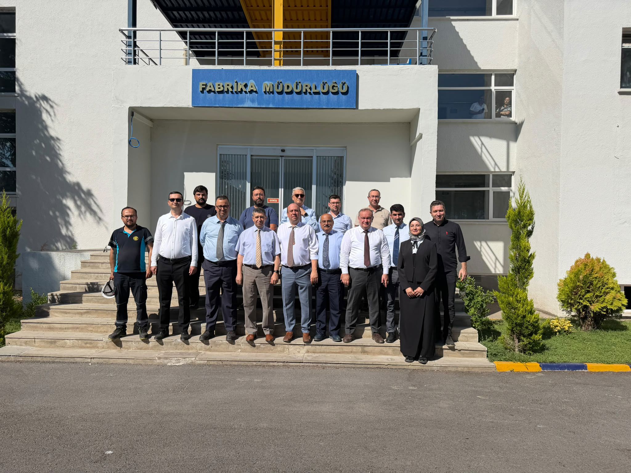 MKE ÇELİK VE PİRİNÇ FABRİKASINI ZİYARET ETTİK