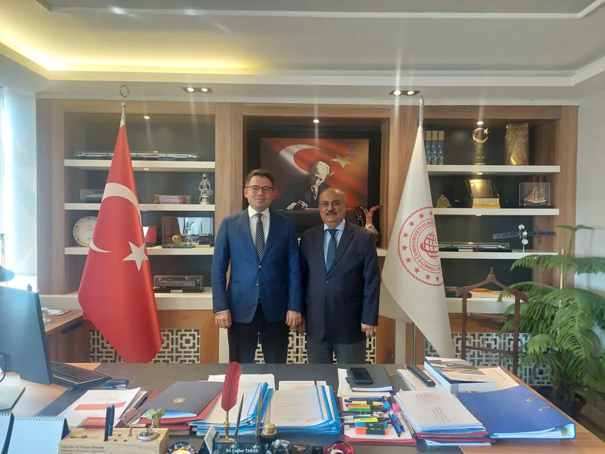 UAB UHDGM  GENEL MÜDÜRÜ SAYIN DR. ÇAĞLAR TABAK'I ZİYARET ETTİK