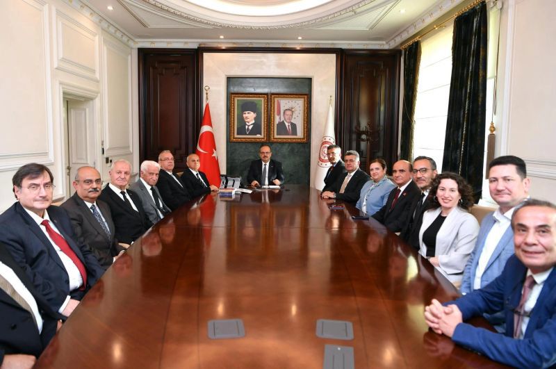 YENİ ANKARA VALİMİZE HAYIRLI OLSUN ZİYARETİMİZ