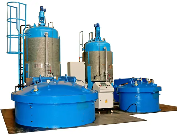 Vakum ve Basınç Altında Elektrik  Motor Bobinajları İçin Vernikleme Ünitesi