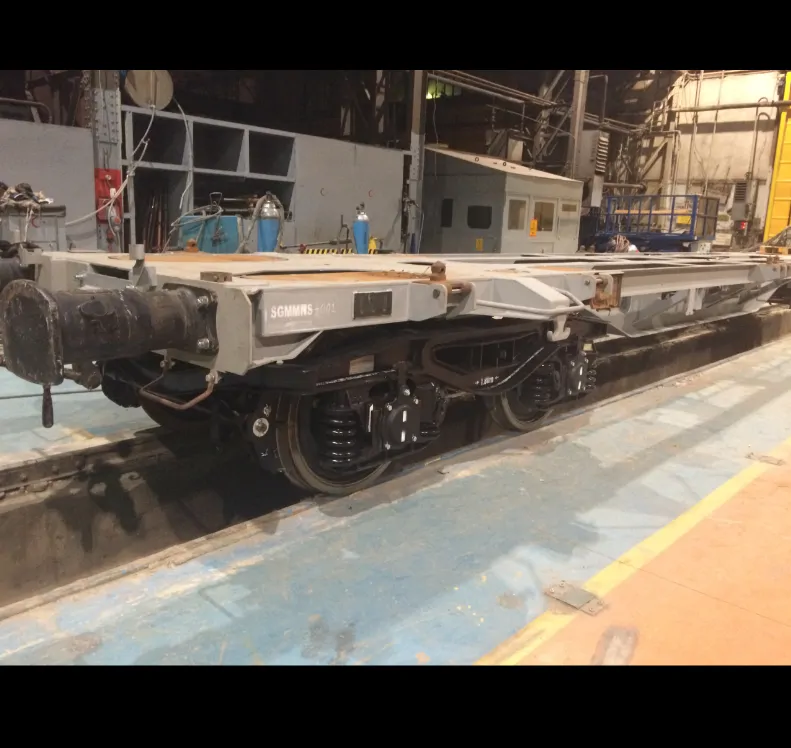 Sgmmns 45-foot container transport wagon