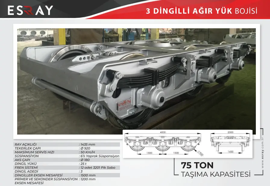 3 Dingilli Ağır Yük Bojisi