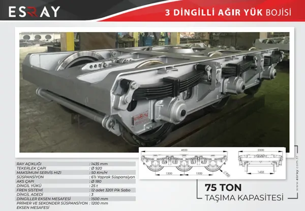 3 Dingilli Ağır Yük Bojisi