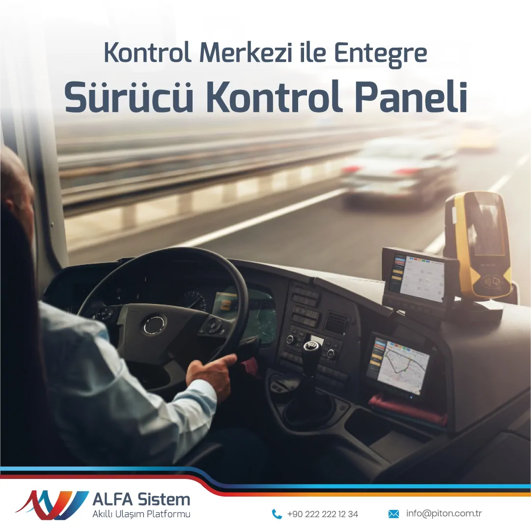 ALFA Sistem | Sürücü Kontrol Paneli (DCP)