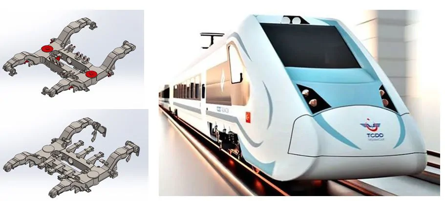 EMU -Elektrikli Tren Seti Boji çerçeveleri